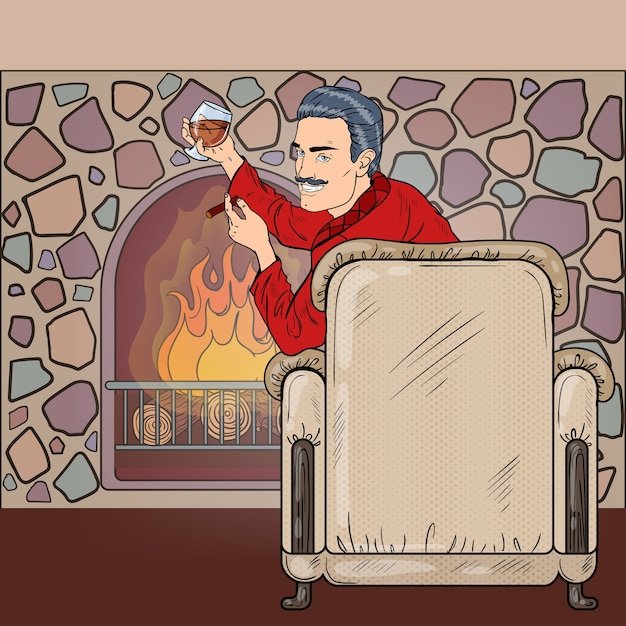 An old woodcut illustration depicting a person engulfed in flames within a domestic setting. The room around the person is relatively intact, contrasting with the intense fire consuming the individual. The style is reminiscent of 18th-century engravings.